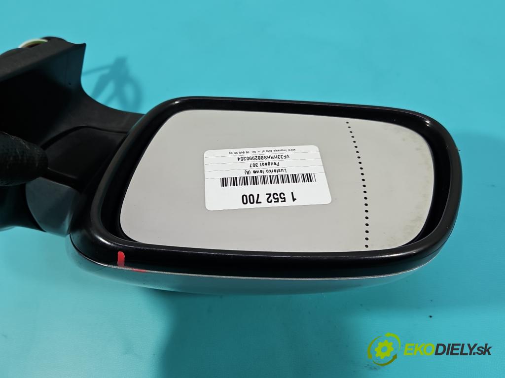 Peugeot 307 2.0 hdi 109 hp manual 80 kW 1997 cm3 5- zpětné zrcátko levé 96347726XT (Klika dveří ostatní)