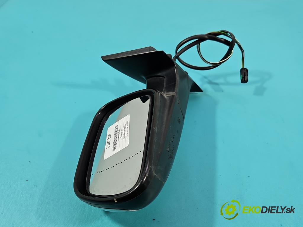 Peugeot 307 2.0 hdi 109 hp manual 80 kW 1997 cm3 5- zpětné zrcátko levé 96347726XT (Klika dveří ostatní)