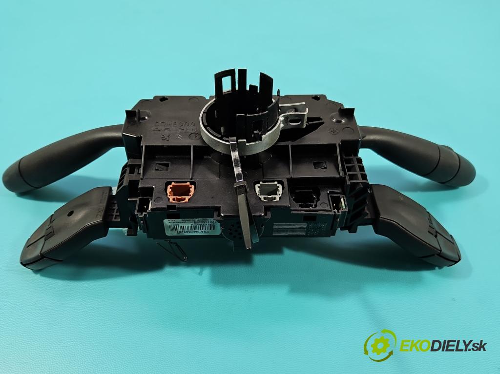 Peugeot 307 2.0 hdi 109 HP manual 80 kW 1997 cm3 5- prepínač komplex: 96605652XT (Prepínacie páčky pod volantom)