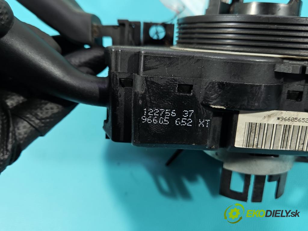 Peugeot 307 2.0 hdi 109 HP manual 80 kW 1997 cm3 5- prepínač komplex: 96605652XT (Prepínacie páčky pod volantom)