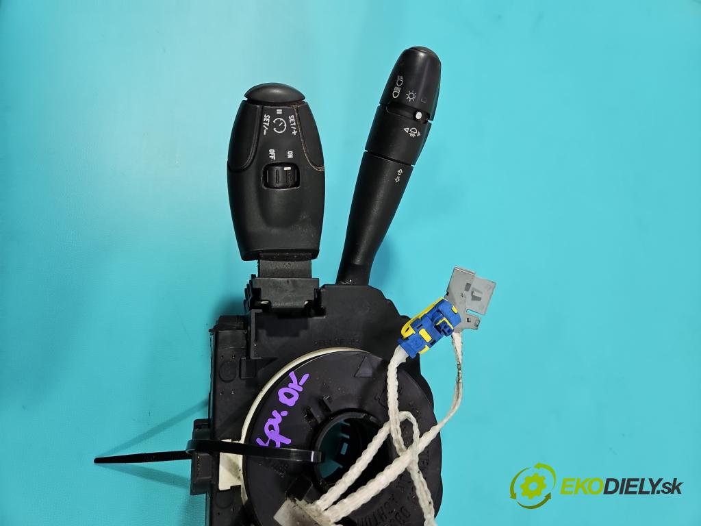 Peugeot 307 2.0 hdi 109 HP manual 80 kW 1997 cm3 5- prepínač komplex: 96605652XT (Prepínacie páčky pod volantom)