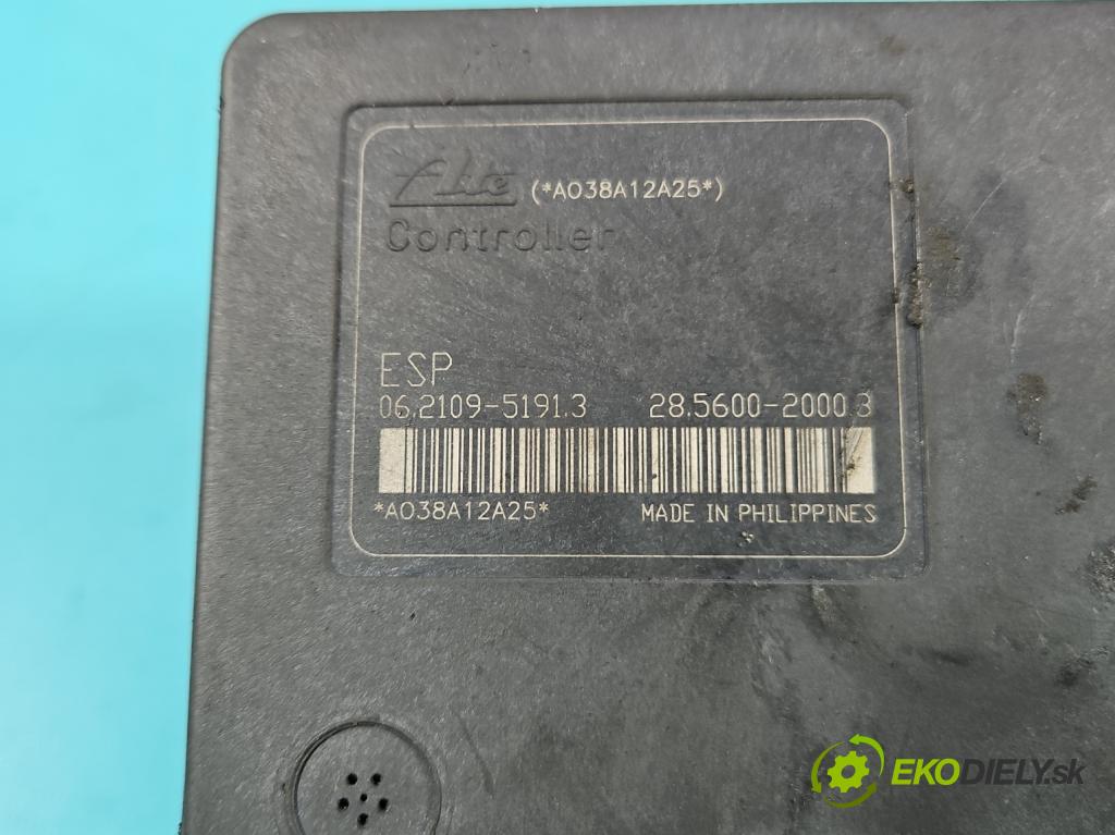 Suzuki Swift Mk6 2005-2010 1.3 16V 92 HP manual 68 kW 1328 cm3 5- čerpadlo abs 062109-51913 (Pumpa ABS)