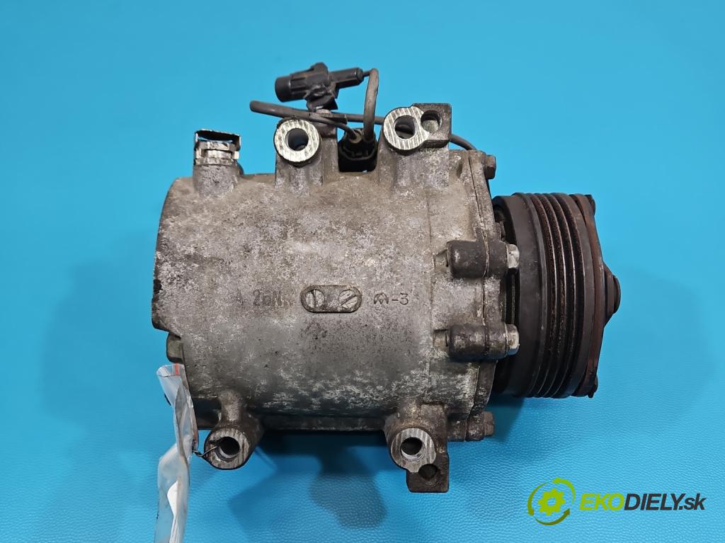 Suzuki Swift Mk6 2005-2010 1.3 16V 92 HP manual 68 kW 1328 cm3 5- Kompresor: klimatizácie 95200-62JA0 (Kompresor klimatizácie)