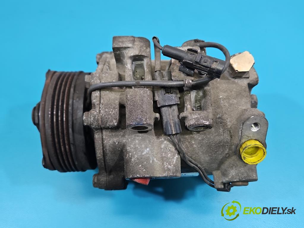 Suzuki Swift Mk6 2005-2010 1.3 16V 92 HP manual 68 kW 1328 cm3 5- Kompresor: klimatizácie 95200-62JA0 (Kompresor klimatizácie)