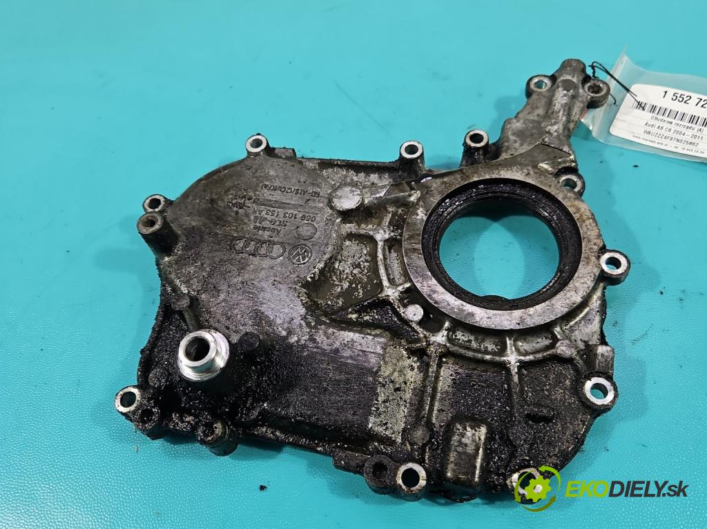 Audi A6 C6 2004-2011 3.0 tdi 232KM automatic 171 kW 2967 cm3 5- obal načasovanie 059103153AK (Kryt motora)
