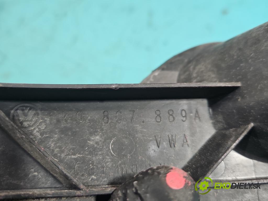 Vw Golf V 2003-2009 1.4 FSI 90 HP manual 66 kW 1390 cm3 5- nárazník predné 1K0807217 (Kľučka dverí ostatné)