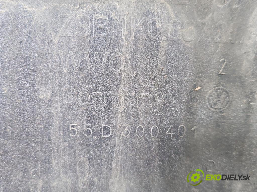 Vw Golf V 2003-2009 1.4 FSI 90 HP manual 66 kW 1390 cm3 5- nárazník predné 1K0807217 (Kľučka dverí ostatné)