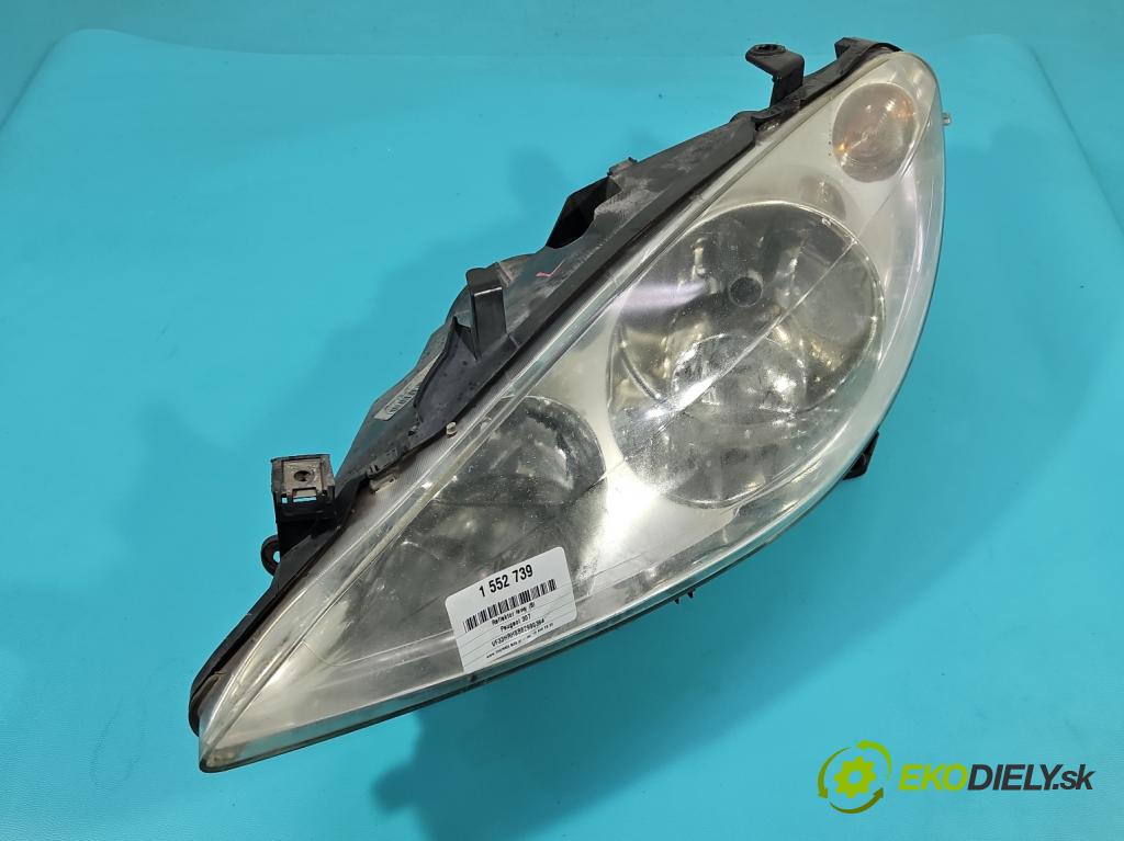 Peugeot 307 2.0 hdi 109 HP manual 80 kW 1997 cm3 5- Reflektor: ľavý  (Kľučka dverí ostatné)