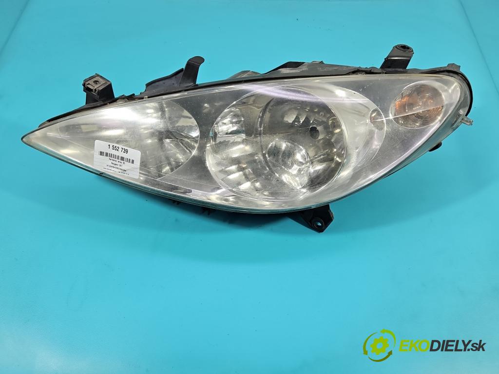 Peugeot 307 2.0 hdi 109 HP manual 80 kW 1997 cm3 5- Reflektor: ľavý (Kľučka dverí ostatné)