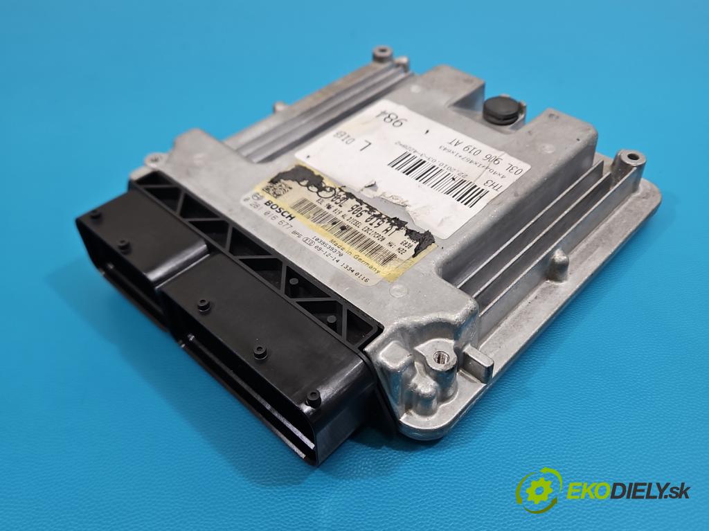 Audi A4 B8 2007-2015 2.0 tdi 136hp manual 100 kW 1968 cm3 4- řídící jednotka motoru 03L906019AT