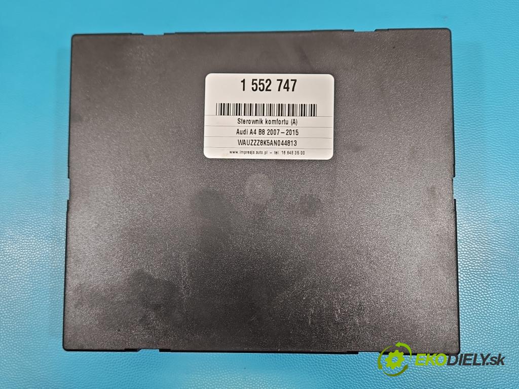 Audi A4 B8 2007-2015 2.0 tdi 136hp manual 100 kW 1968 cm3 4- řídící jednotka komfortu 8K0907064DP