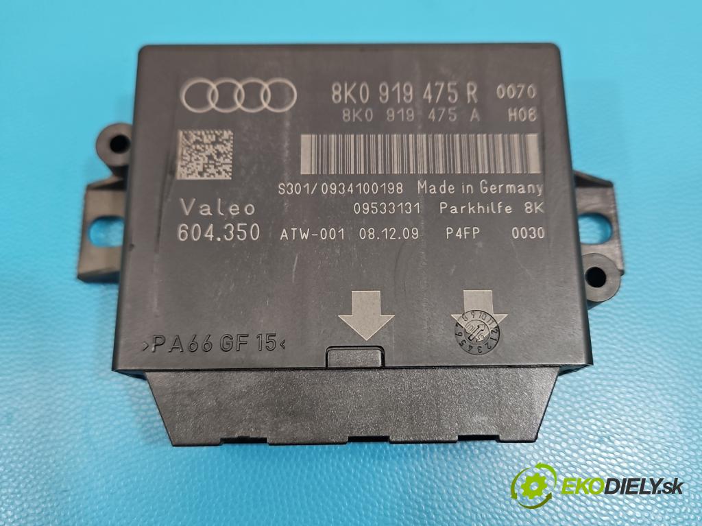 Audi A4 B8 2007-2015 2.0 tdi 136 HP manual 100 kW 1968 cm3 4- riadiaca jednotka parkovaní: 8K0919475R