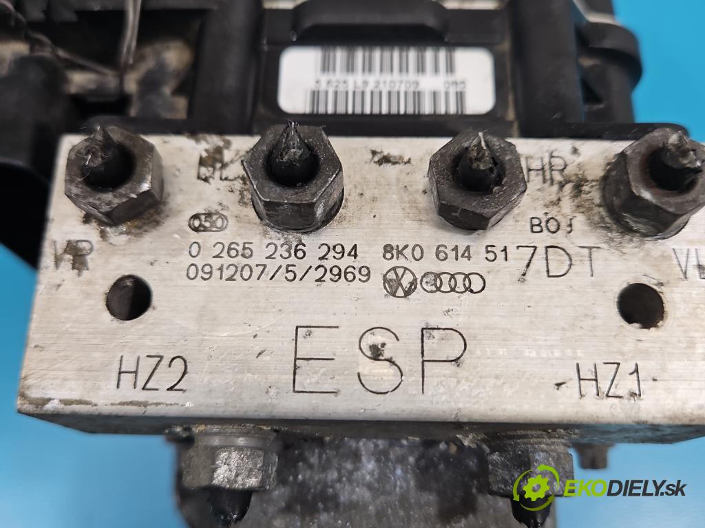 Audi A4 B8 2007-2015 2.0 tdi 136hp manual 100 kW 1968 cm3 4- čerpadlo abs 0265236294 (Pumpa ABS)