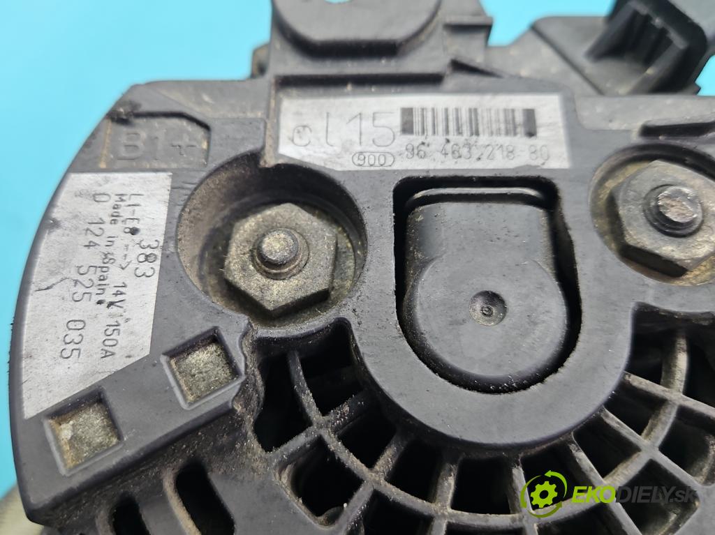 Peugeot 307 2.0 hdi 109 HP manual 80 kW 1997 cm3 5- Alternator 9646321880 (Alternátor)