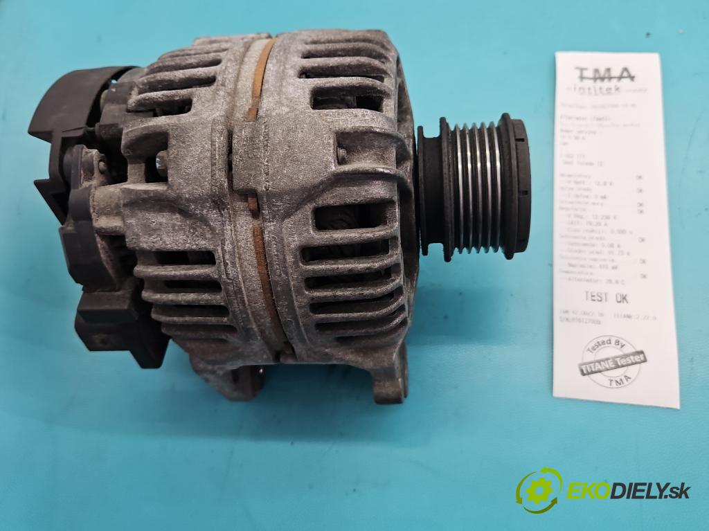 Seat Toledo II 1998-2004 1.9 tdi 110 HP manual 81 kW 1896 cm3 4- Alternator  (Alternátor)