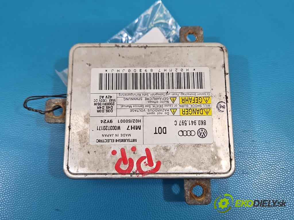 Audi A4 B8 2007-2015 2.0 tdi 136 HP manual 100 kW 1968 cm3 4- střídač: xenon 8K0941597C (Riadiaca jednotka xenónu)