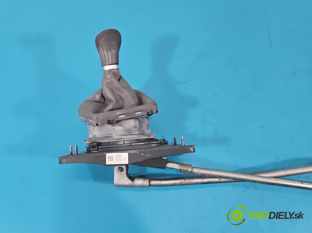 Audi A4 B8 2007-2015 2.0 tdi 136 HP manual 100 kW 1968 cm3 4- Páka: Změny: stupeň,rýchlosť 8K0711025K (Rýchlostná páka (kulisa))
