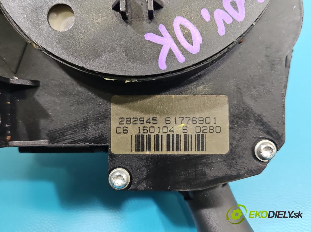 Citroen C3 I 2002-2009 1.4 hdi 90 HP manual 66 kW 1398 cm3 5- prepínač komplex: 96488214XT (Prepínacie páčky pod volantom)