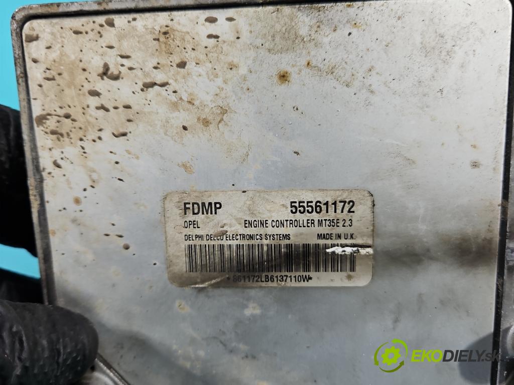 Opel Astra III 2004-2014 1.6 16V 105 hp manual 77 kW 1598 cm3 3- řídící jednotka motoru 55561172