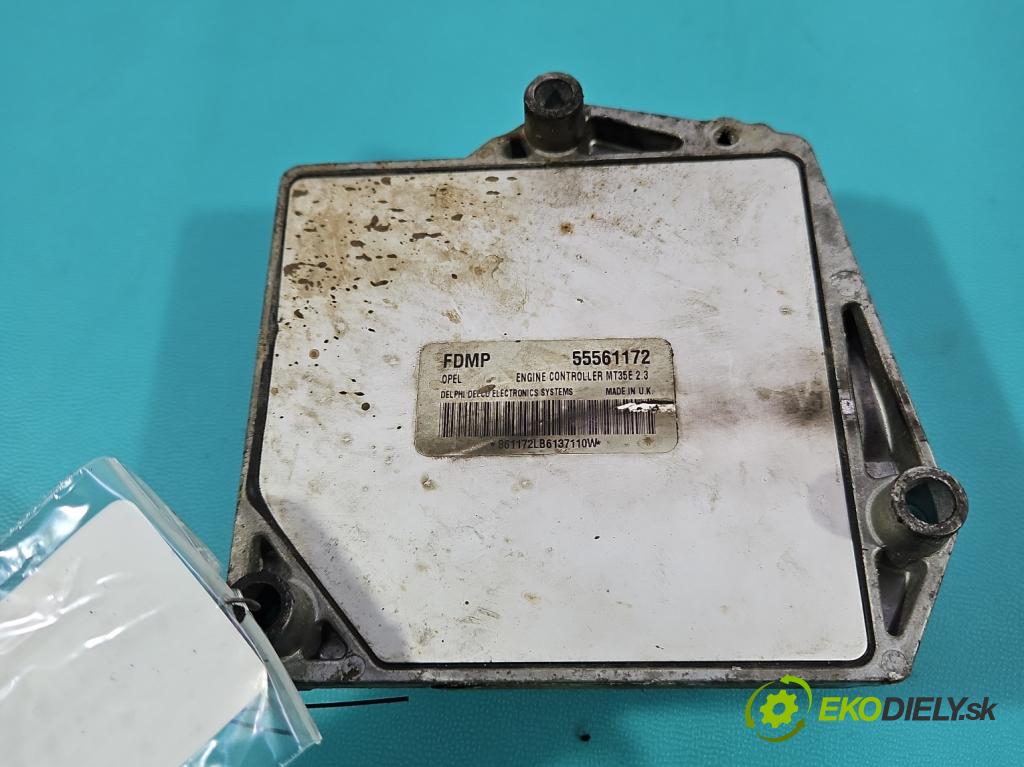 Opel Astra III 2004-2014 1.6 16V 105 hp manual 77 kW 1598 cm3 3- řídící jednotka motoru 55561172