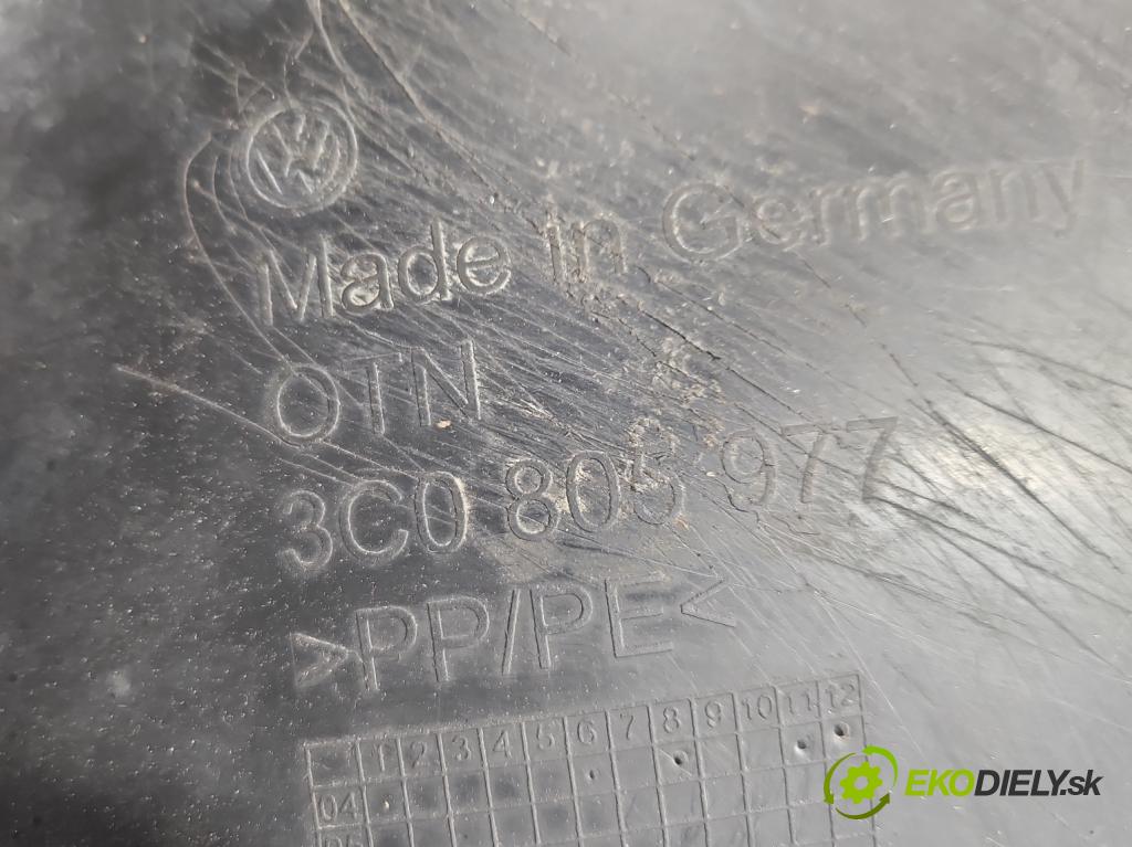 Vw Passat B6 2005-2010 2.0 FSI 150 hp manual 110 kW 1984 cm3 4- blatník: přední levé 3C0805977