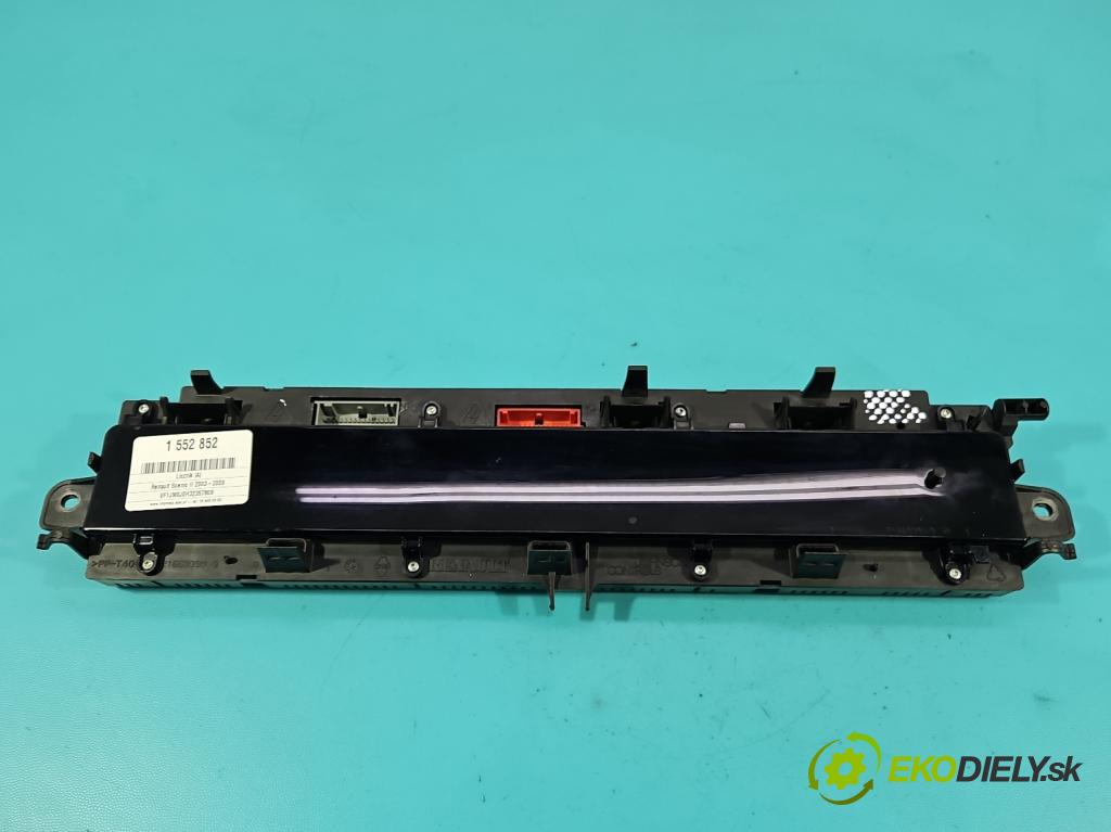 Renault Scenic II 2003-2009 1.6 16V 113 HP manual 83 kW 1598 cm3 5- prístrojovka/ budíky P8200365607E (Prístrojová doska)