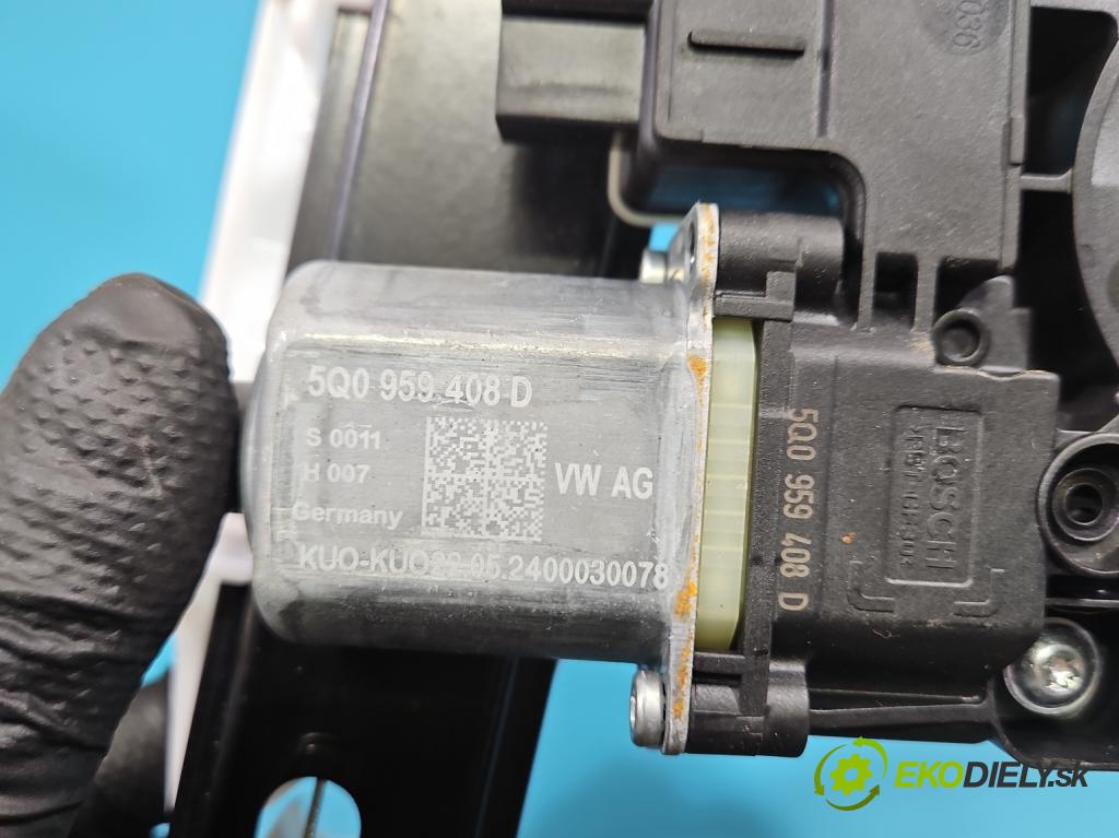 Skoda Kamiq 1.0 TSI 116 HP automatic 85 kW 999 cm3 5- mechanizmus okna zadné pravý 5Q0959408D