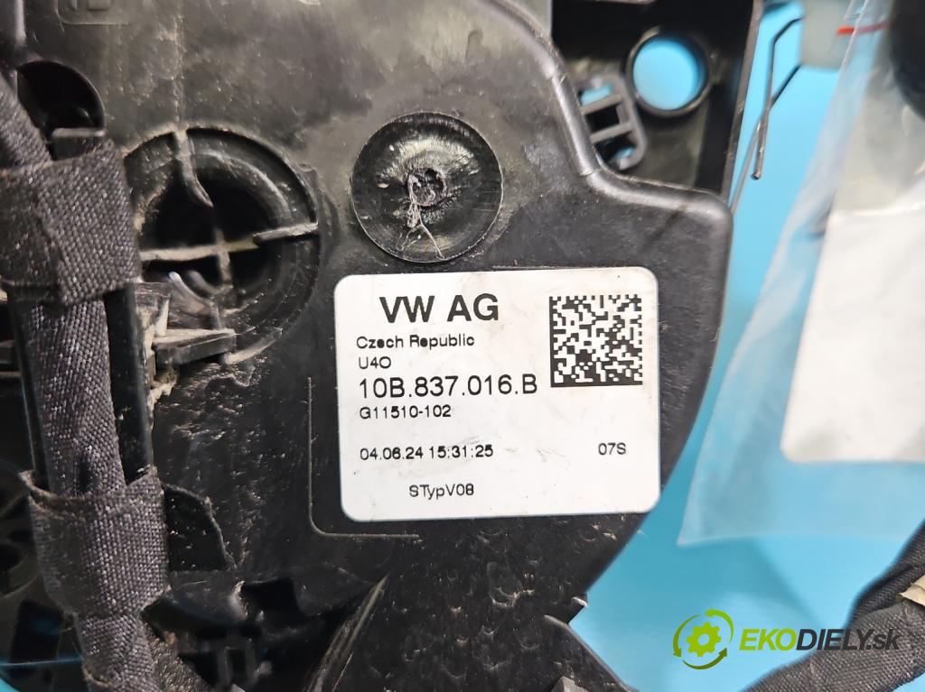 Skoda Kamiq 1.0 TSI 116 hp automatic 85 kW 999 cm3 5- zámek přední pravý 10B837016B