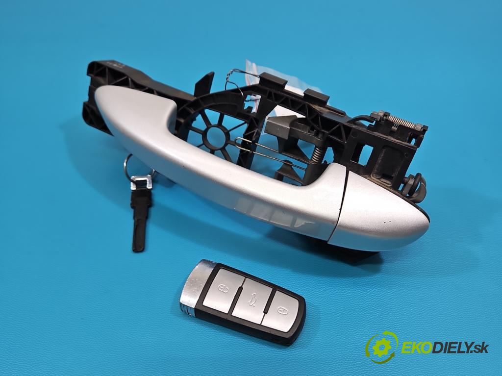 Vw Passat B6 2005-2010 2.0 tdi 140 HP automatic 103 kW 1968 cm3 5- rukoväť predné ľavé mimo: 3C0837885H (Kľučka dverí vonkajšia predná ľavá)