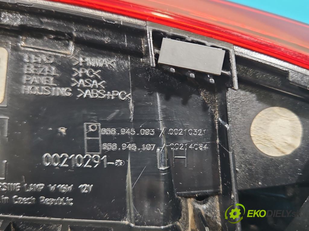 Skoda Kamiq 1.0 TSI 116 HP automatic 85 kW 999 cm3 5- svetlo / reflektor zadné ľavé 658945093 (Kľučka dverí ostatné)