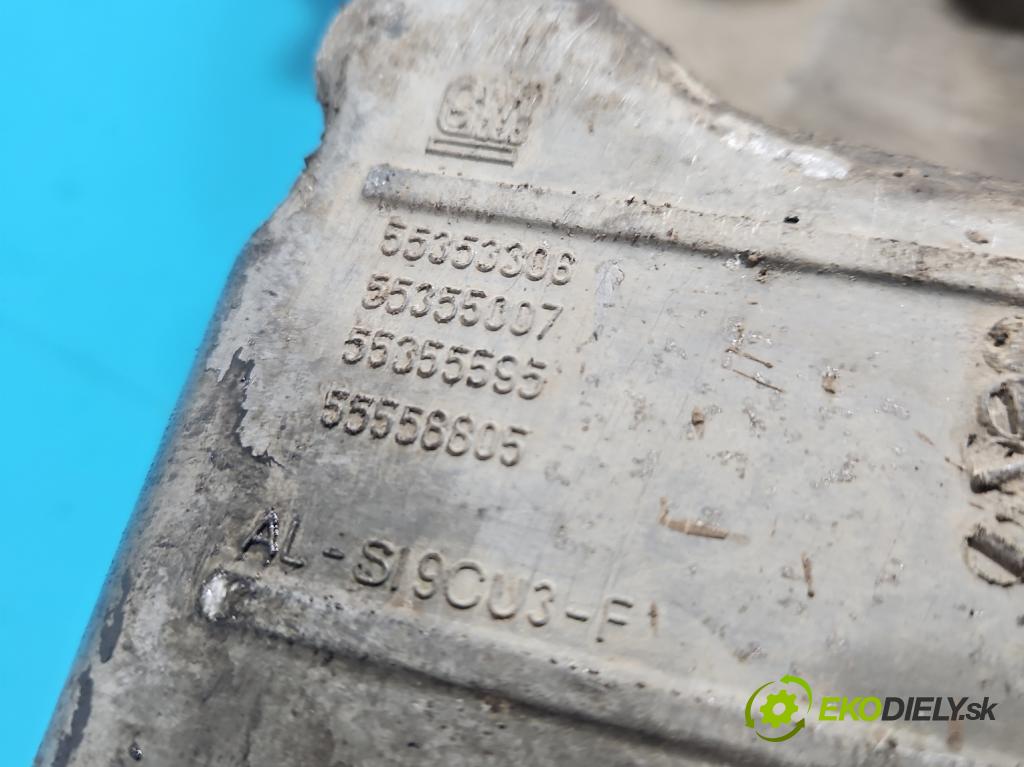 Opel Astra III 2004-2014 1.6 16V 105 HP manual 77 kW 1598 cm3 3- vaňa olejová 55353306 (Olejová vaňa)