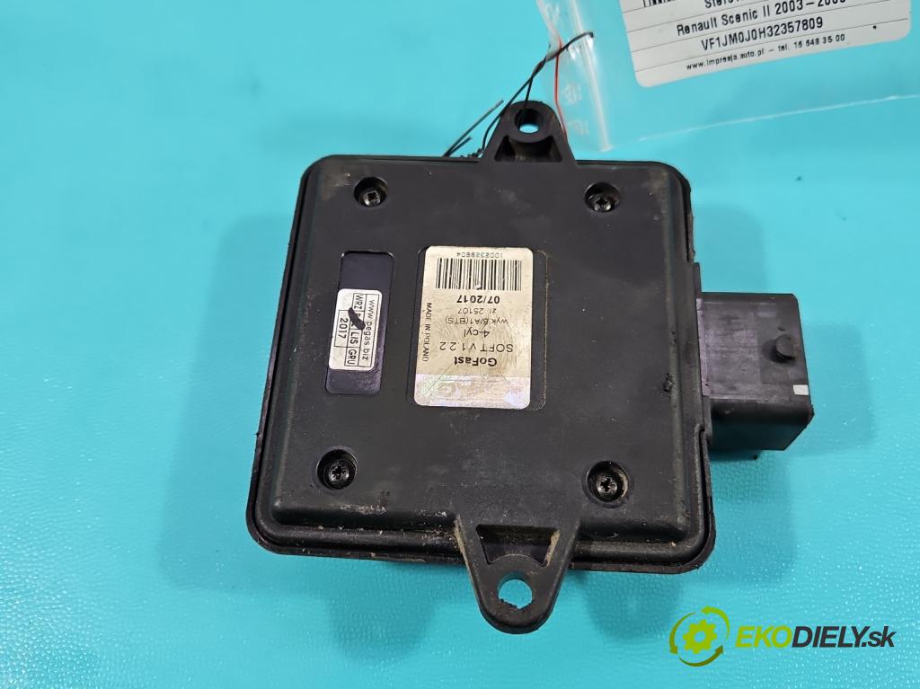 Renault Scenic II 2003-2009 1.6 16V 113 HP manual 83 kW 1598 cm3 5- riadiaca jednotka LPG 67R-017009