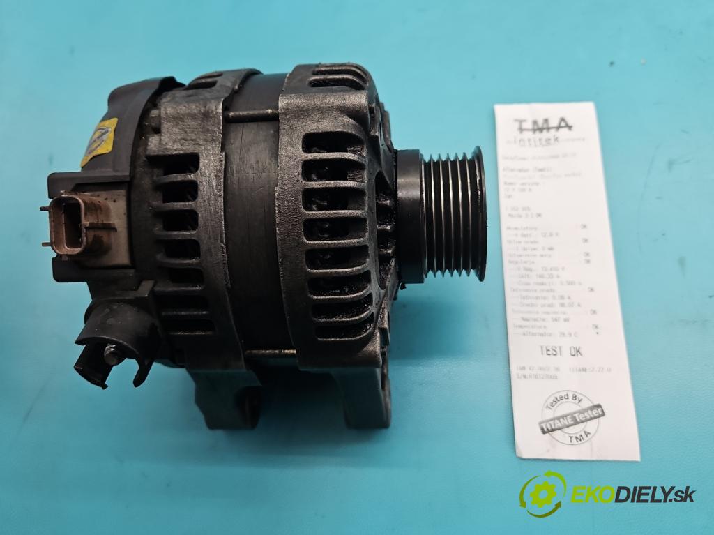 Mazda 3 I BK 2003-2009 1.6 citd 109 HP manual 80 kW 1560 cm3 4- Alternator  (Alternátor)