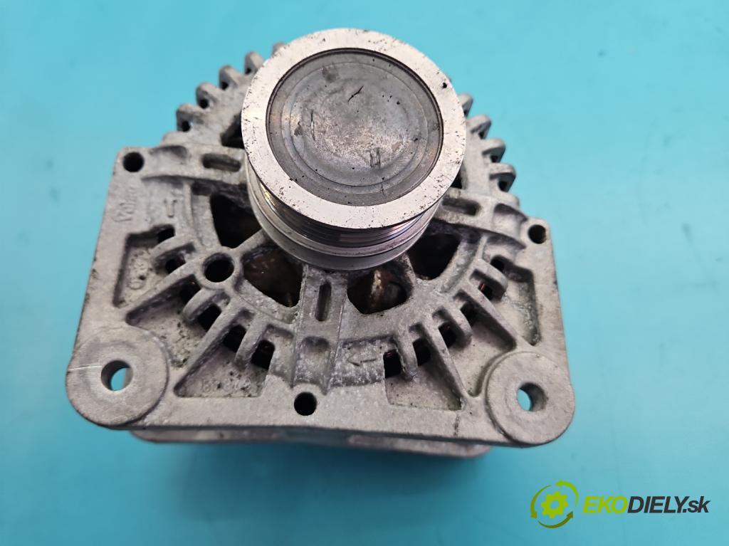 Renault Scenic II 2003-2009 1.6 16V 113 HP manual 83 kW 1598 cm3 5- Alternator  (Alternátor)
