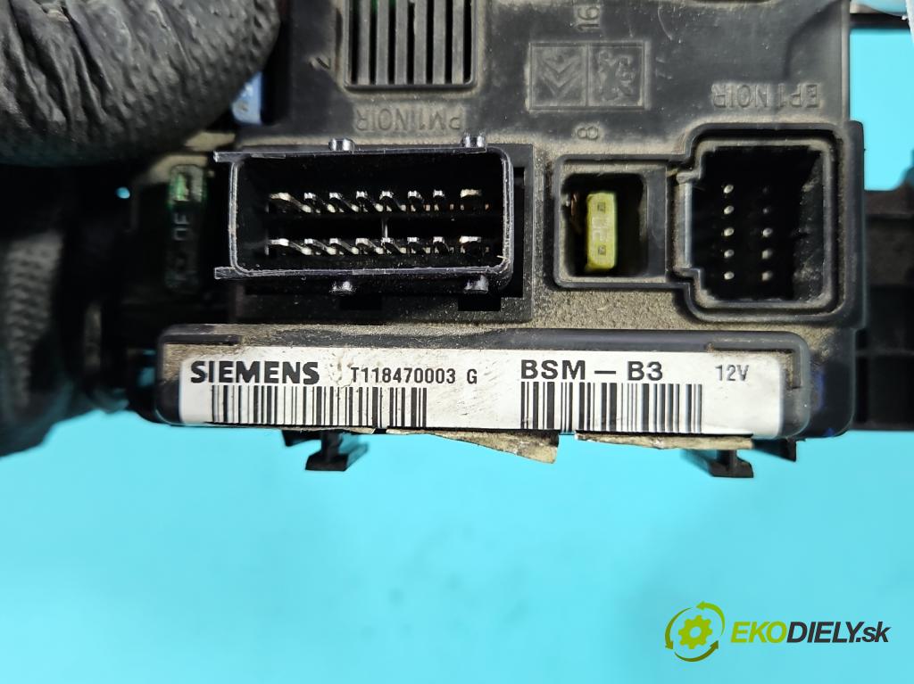 Citroen C3 I 2002-2009 1.4 hdi 90 hp manual 66 kW 1398 cm3 5- řídící jednotka 9643498880