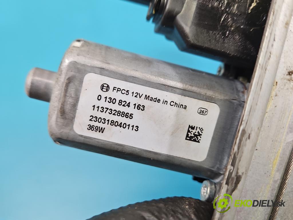 Peugeot 2008 I 2013-2019 1.2 12V 131 HP manual 96 kW 1199 cm3 5- mechanizmus okna zadné ľavý 9815999580