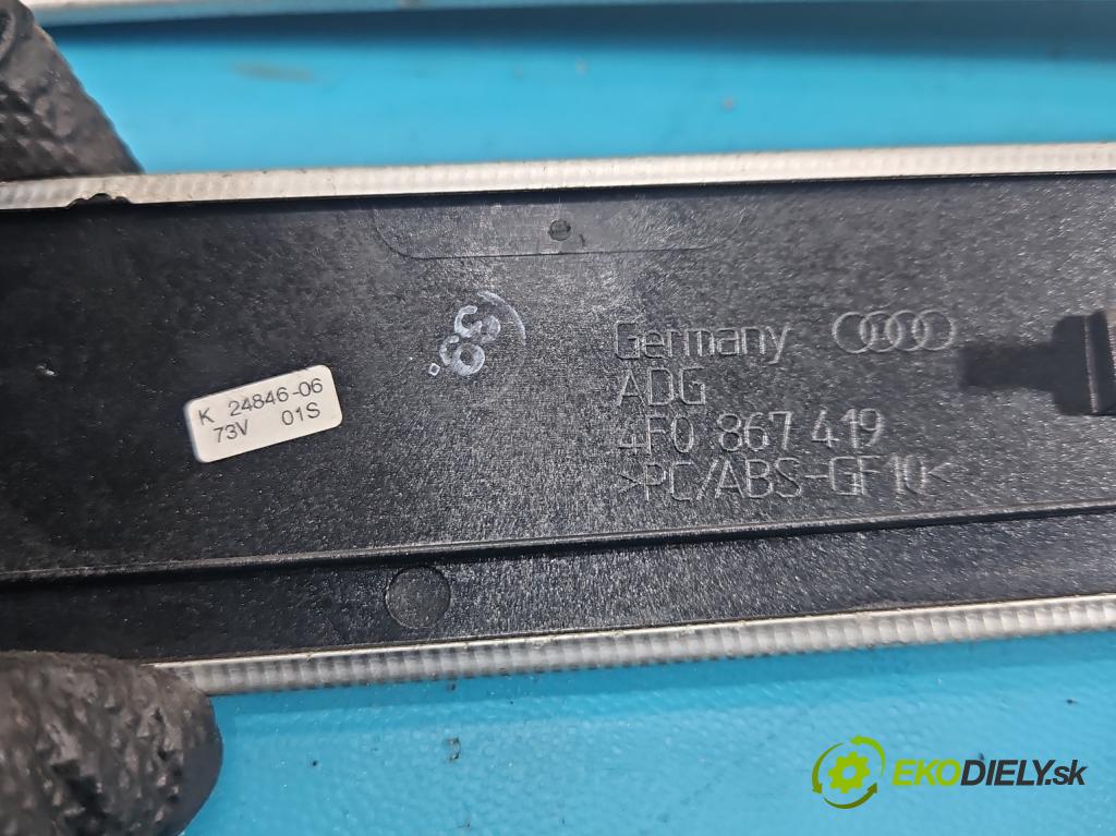 Audi A6 C6 2004-2011 3.0 tdi 232KM automatic 171 kW 2967 cm3 5- lišta ozdobná interiéry: 4F1864261