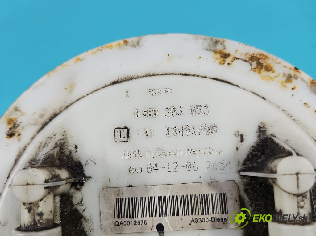 Opel Astra III 2004-2014 1.9 cdti 150 hp manual 110 kW 1910 cm3 5- čerpadlo paliva 0580303053