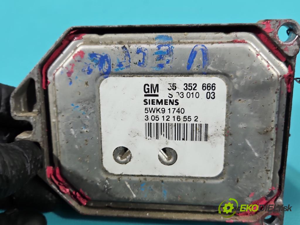 Opel Vectra C 2002-2008 1.8 16V 122 HP manual 90 kW 1796 cm3 4- riadiaca jednotka motora 55352666