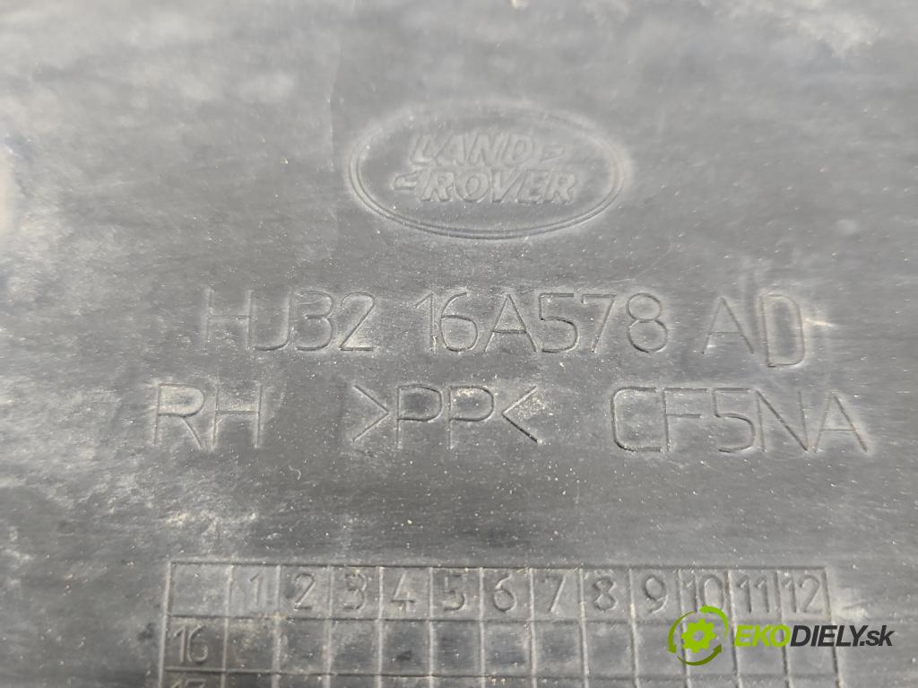 Land rover Range Rover Evoque I 2011-2018 2.0 td 150 HP automatic 110 kW 1999 cm3 5- Blatník: predné pravé 16A578AD