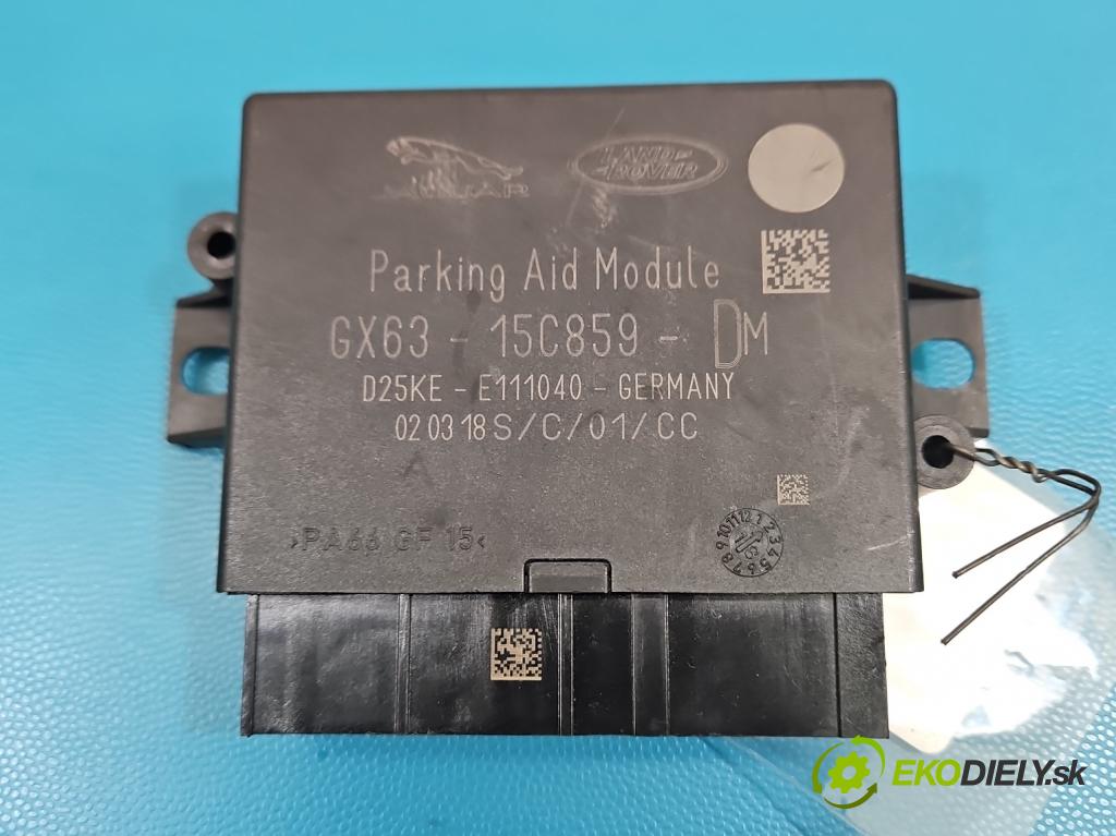 Land rover Range Rover Evoque I 2011-2018 2.0 td 150 HP automatic 110 kW 1999 cm3 5- riadiaca jednotka parkovaní: GX63-15C859-DM