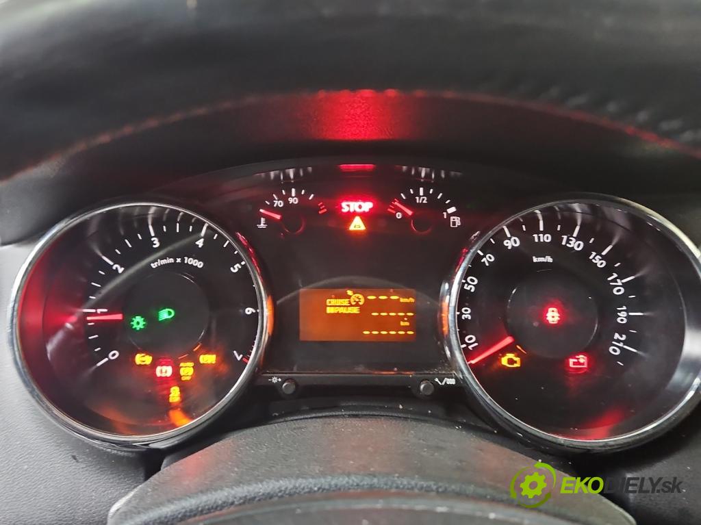 Peugeot 5008 I 2009-2017 1.6 16V 120 HP manual 88 kW 1598 cm3 5- prístrojovka/ budíky 9666174880 (Prístrojová doska)