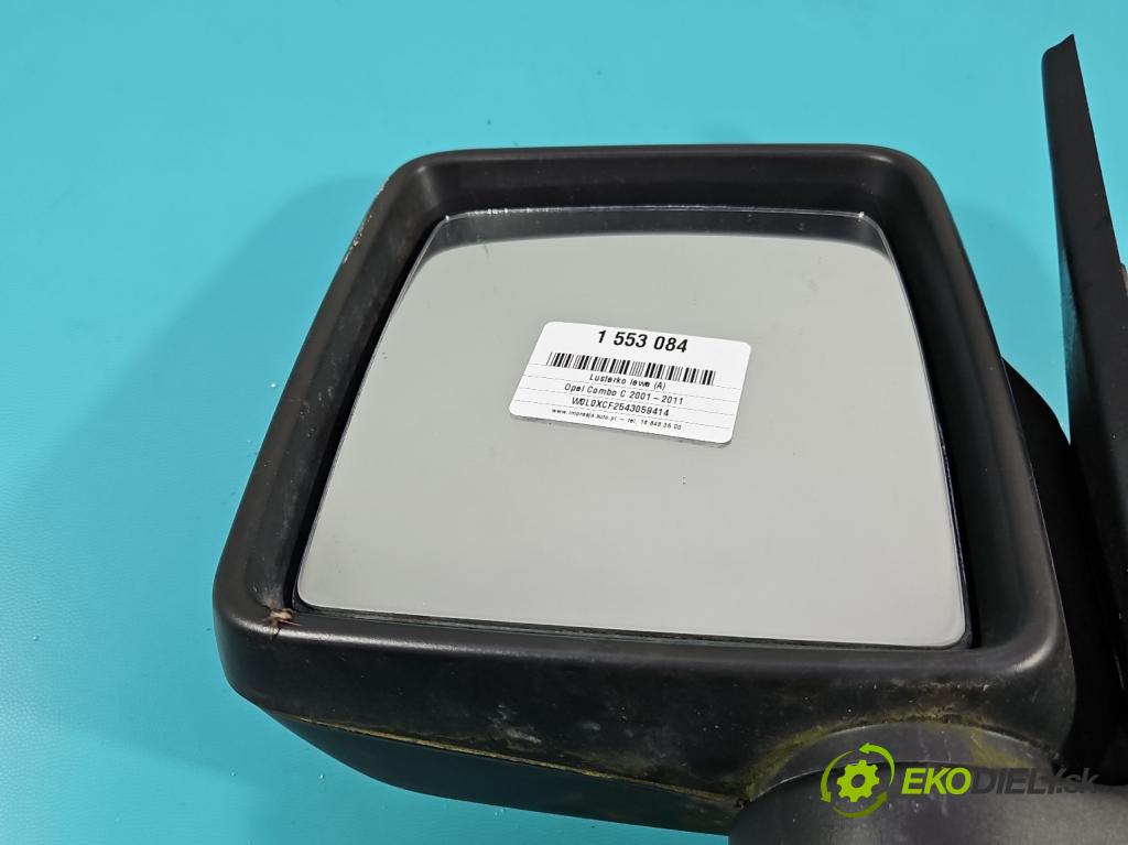 Opel Combo C 2001-2011 1.7 dti 65 HP manual 48 kW 1686 cm3 5- zrkadlo ľavé  (Kľučka dverí ostatné)