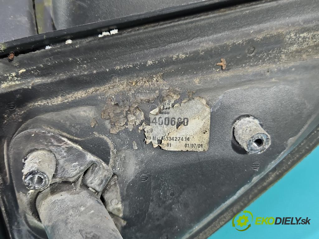 Opel Combo C 2001-2011 1.7 dti 65 HP manual 48 kW 1686 cm3 5- zrkadlo ľavé  (Kľučka dverí ostatné)