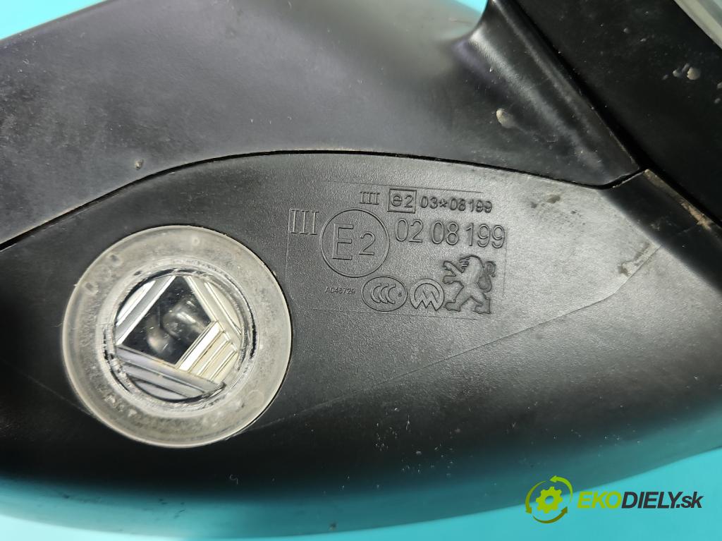 Peugeot 5008 I 2009-2017 1.6 16V 120 HP manual 88 kW 1598 cm3 5- zrkadlo ľavé  (Kľučka dverí ostatné)
