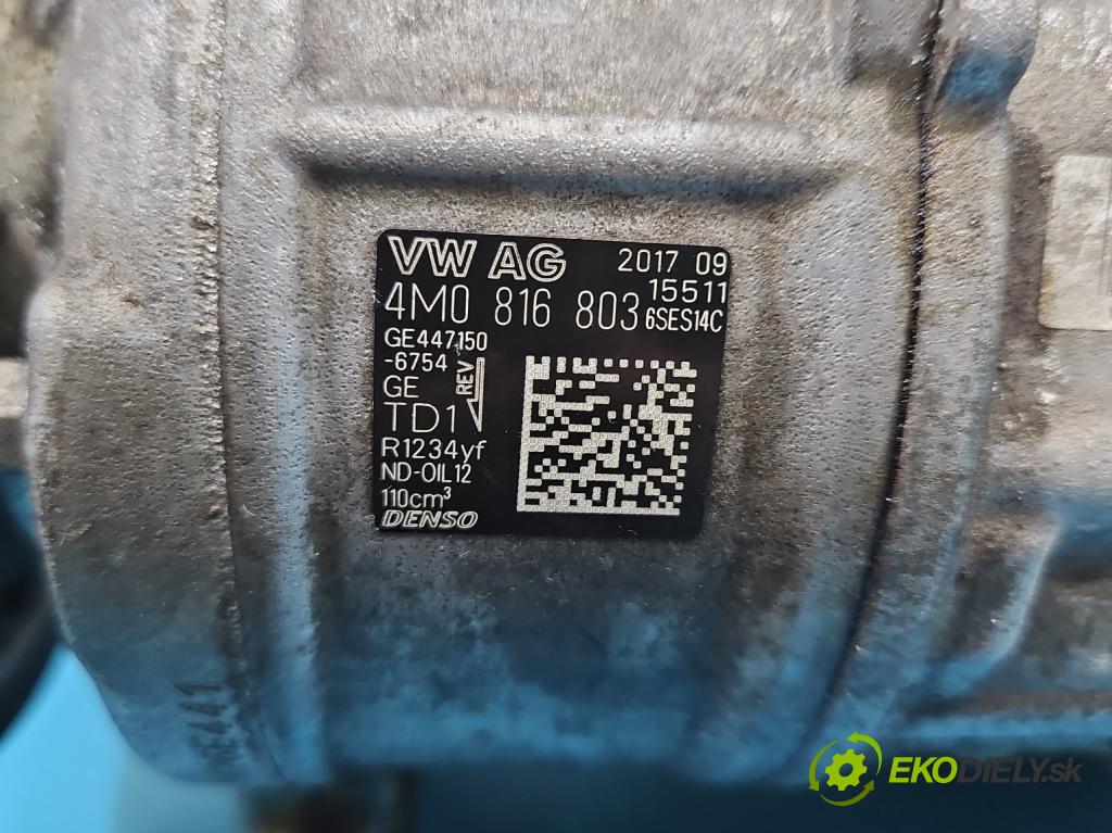 Audi A4 B9 2015-2024 2.0 TFSI 252KM automatic 185 kW 1984 cm3 4- Kompresor: klimatizácie 4M0816803 (Kompresor klimatizácie)