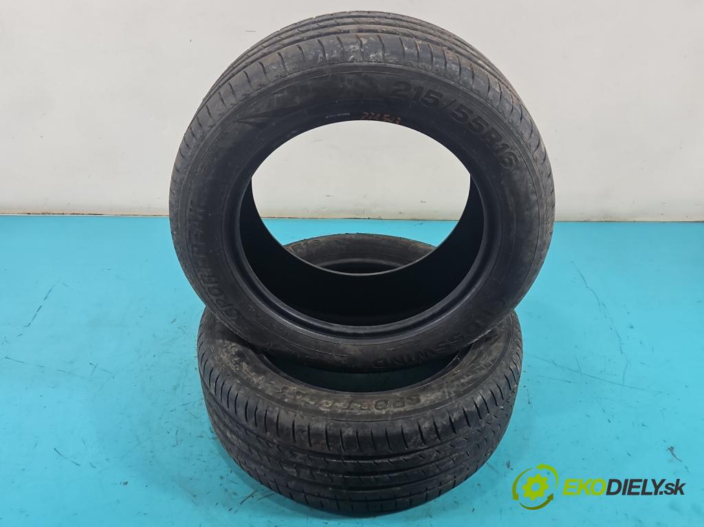 Vw Passat B6 2005-2010 2.0 FSI 150 hp manual 110 kW 1984 cm3 4- pneumatiky: letní para 