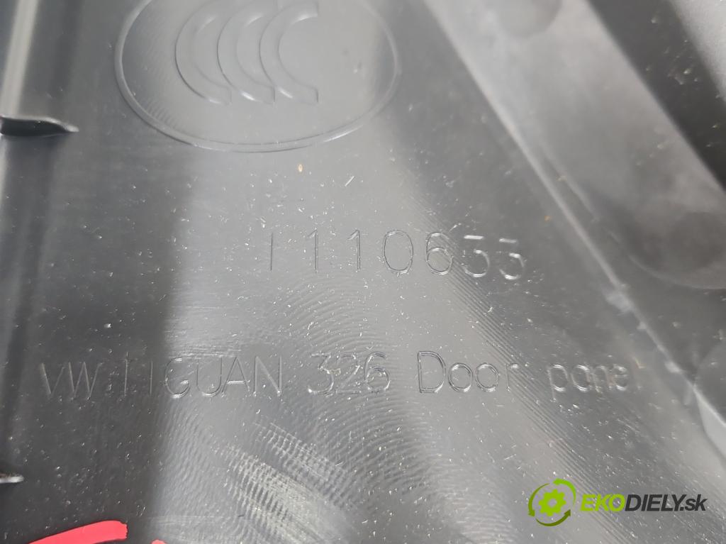 Vw Tiguan II 2016-2024 1.5 TSI 150 hp automatic 110 kW 1498 cm3 5- Tapacír: dveře zadní levé 5NA867211L