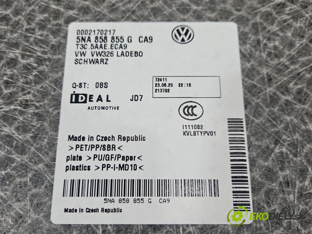 Vw Tiguan II 2016-2024 1.5 TSI 150 HP automatic 110 kW 1498 cm3 5- koberec do auta kufra: 5NA858855G