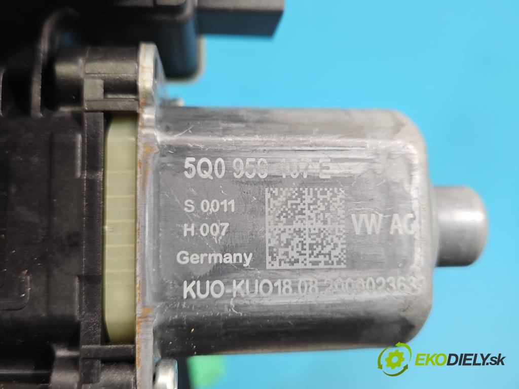 Vw Tiguan II 2016-2024 1.5 TSI 150 HP automatic 110 kW 1498 cm3 5- mechanizmus okna zadné ľavý 0130822725